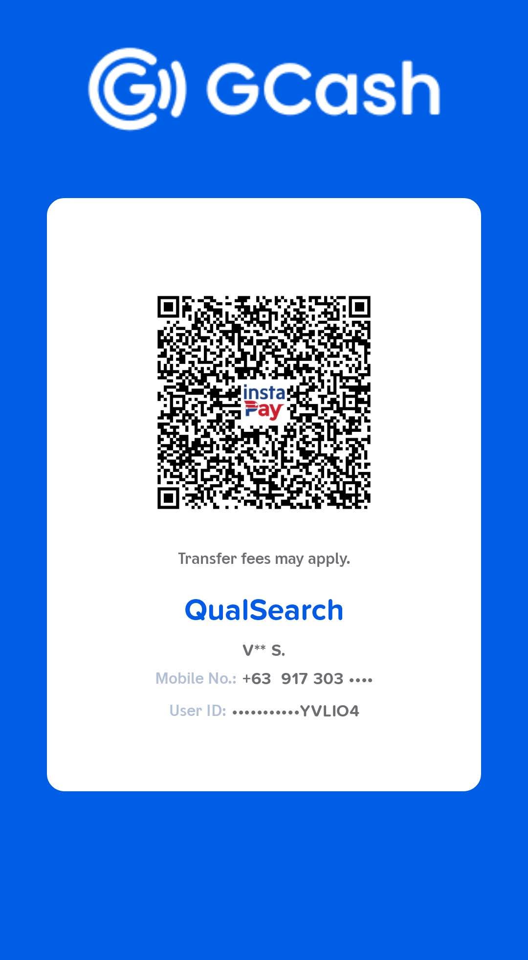 Official GCash payment QR for the Research Committee